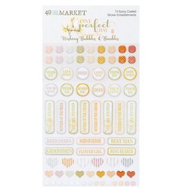 49 AND MARKET 49 AND MARKET ONE PERFECT DAY EPOXY STICKERS