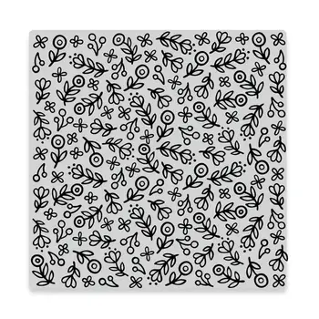 HERO ARTS HERO ARTS SPRING WHIMSY COLLECTION WHIMSY FLORAL 6x6 CLING STAMP