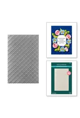 SPELLBINDERS SPELLBINDERS GORGEOUS YOU COLLECTION CROSS MY HEART 3D EMBOSSING FOLDER