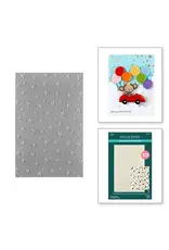 SPELLBINDERS SPELLBINDERS LITTLE SMILES COLLECTION WISHING STARS 3D EMBOSSING FOLDER