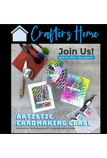 CRAFTERS HOME CRAFTERS HOME HERO ARTS ARTISTIC ON-LINE CARD MAKING CLASS APRIL 26,2025 12PM  EDT