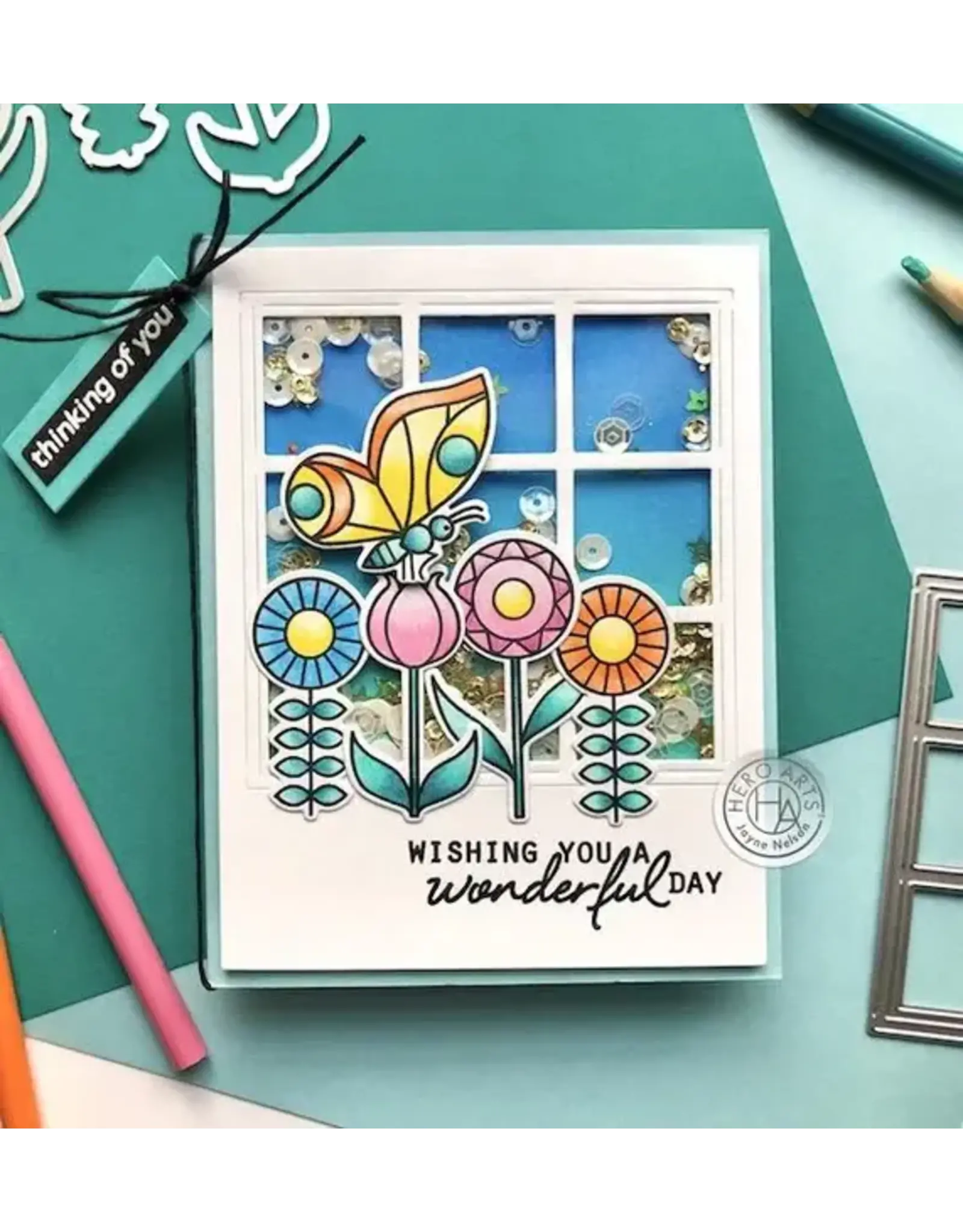 HERO ARTS HERO ARTS FANCY DIES ELEGANT WINDOW DIE