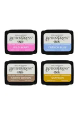 SPELLBINDERS SPELLBINDERS BETTERPRESS INK NATURE TONES MINI SET 4/PK
