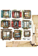 ALCHEMY OF ART ALCHEMY OF ART NATURAL BEAUTY WINDOWS 12x12 EXTRAS CARDSTOCK