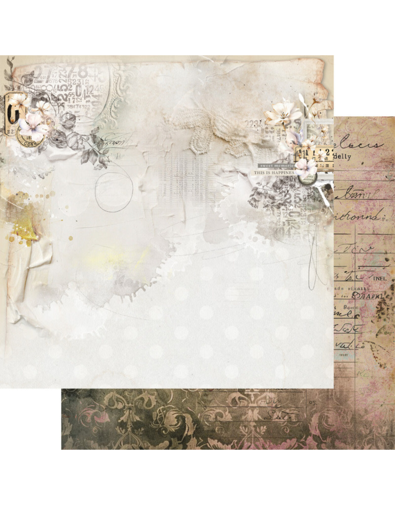 ALCHEMY OF ART ALCHEMY OF ART NATURAL BEAUTY 12x12 PAPER PACK 6 SHEETS