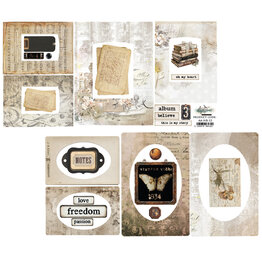 ALCHEMY OF ART ALCHEMY OF ART NATURAL BEAUTY FRAMES 6x12 EXTRAS CARDSTOCK