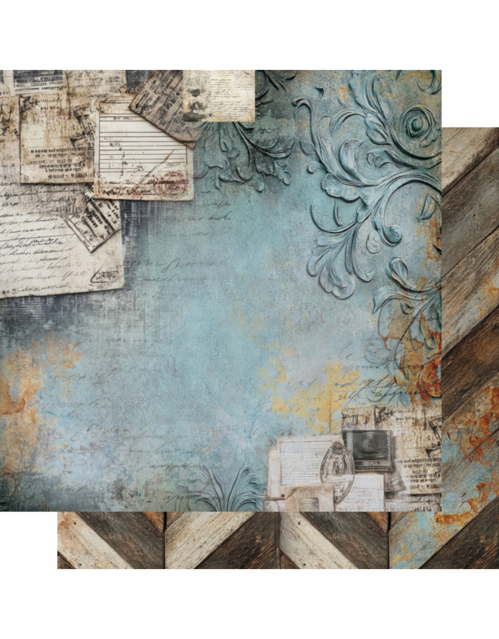 ALCHEMY OF ART ALCHEMY OF ART ADVENTURE MEN 12x12 PAPER PACK 6 SHEETS