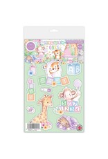 CRAFT CONSORTIUM CRAFT CONSORTIUM LITTLE ONES ANIMALS CLEAR STAMP SET