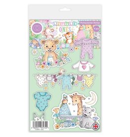 CRAFT CONSORTIUM CRAFT CONSORTIUM LITTLE ONES CLOTHES CLEAR STAMP SET