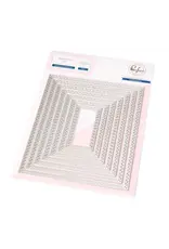 PINKFRESH PINKFRESH STUDIO ESSENTIALS DOUBLE STITCHED RECTANGLES DIE SET