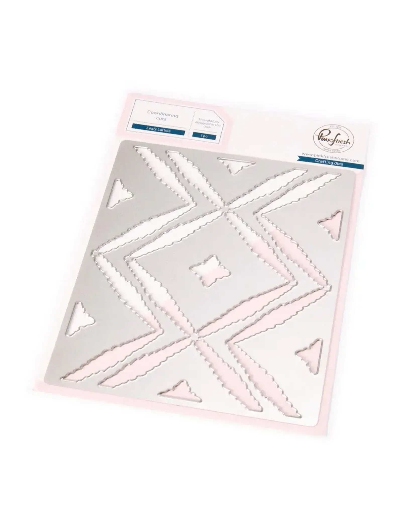 PINKFRESH PINKFRESH STUDIO LEAFY LATTICE DIE