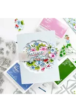 PINKFRESH PINKFRESH STUDIO LEAFY LATTICE PRESS PLATE