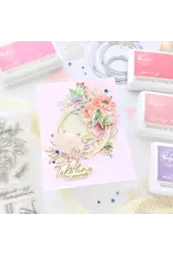 PINKFRESH PINKFRESH STUDIO PEONY PERFECTION STENCIL SET 6/PK