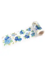 PINKFRESH PINKFRESH STUDIO PEONY PERFECTION BLUE WASHI TAPE