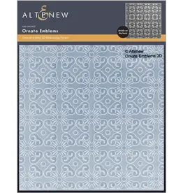 ALTENEW ALTENEW ORNATE EMBLEMS ONE-OF-A-KIND 3D EMBOSSING FOLDER