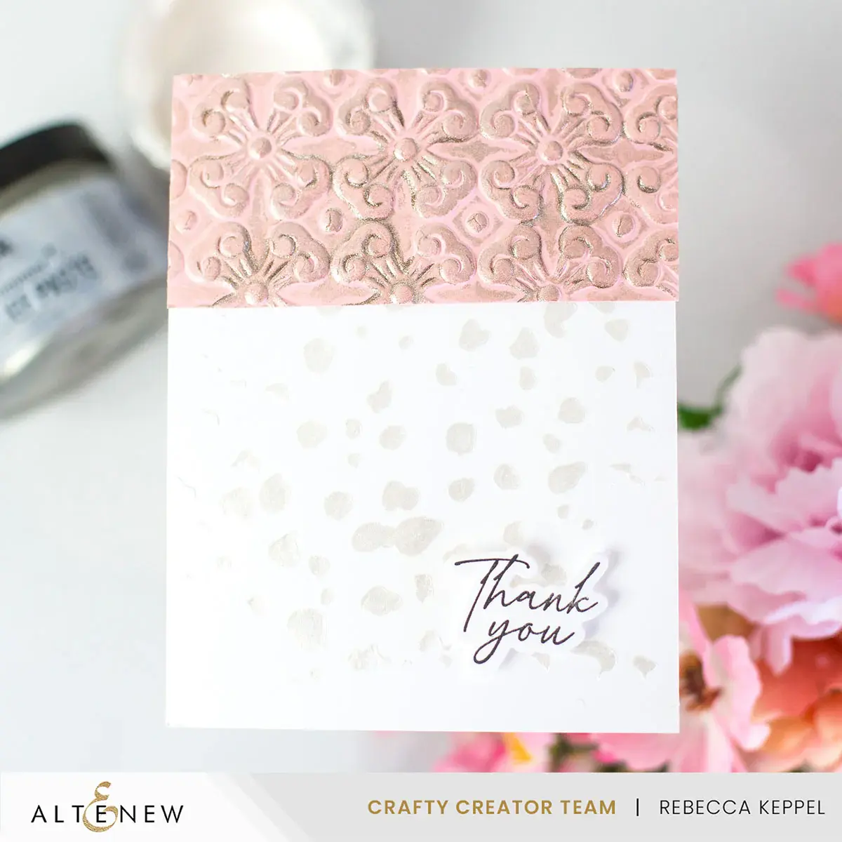 ALTENEW ALTENEW ORNATE EMBLEMS ONE-OF-A-KIND 3D EMBOSSING FOLDER
