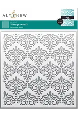 ALTENEW ALTENEW VINTAGE MOTIFS 6x6 BACKGROUND STENCIL