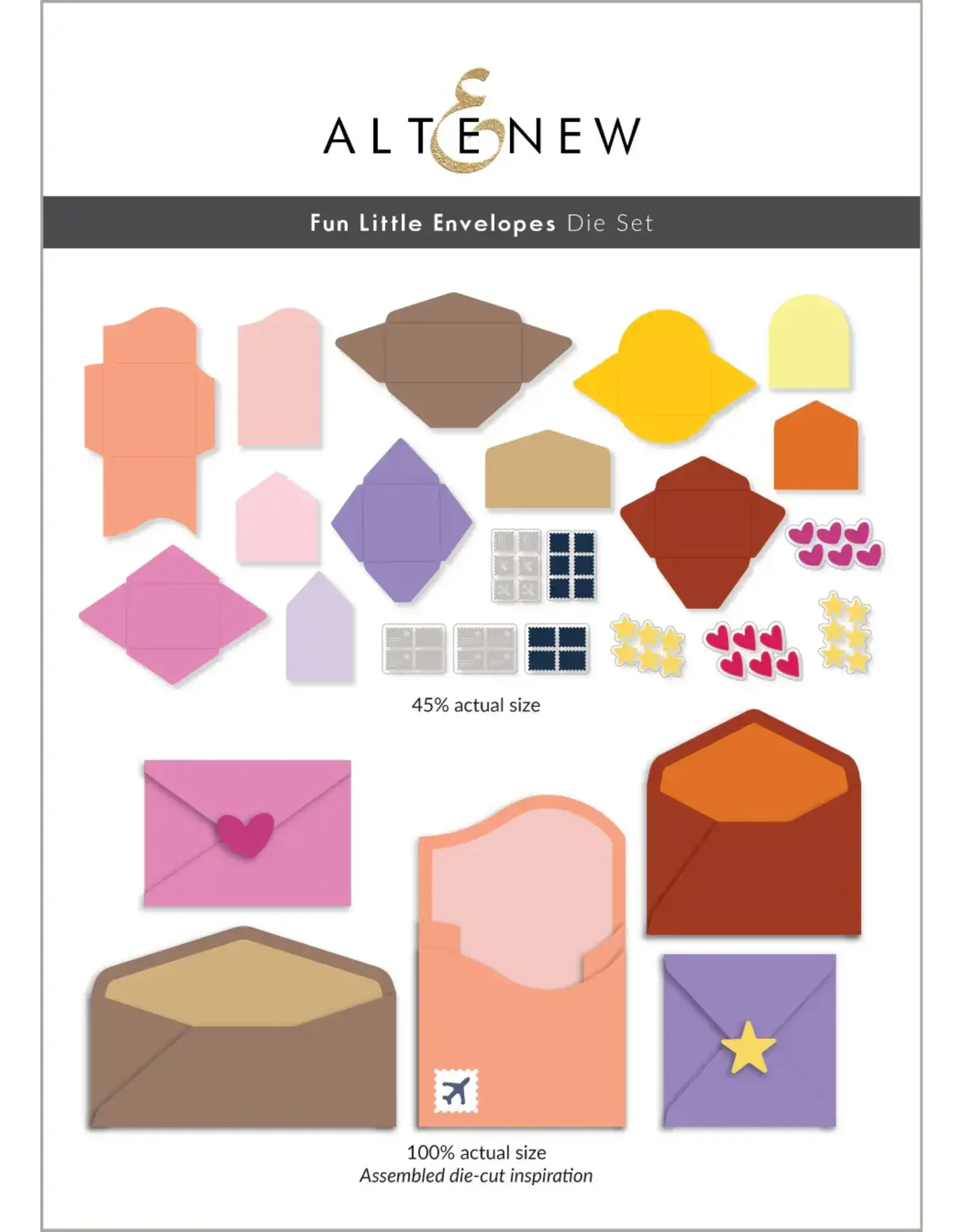 ALTENEW ALTENEW FUN LITTLE ENVELOPES DIE SET