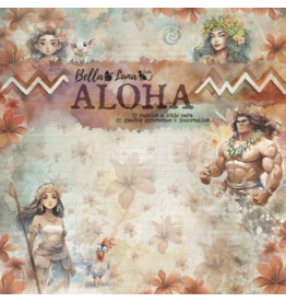 BELLA LUNA BELLA LUNA ALOHA 8x8 COLLECTION PACK