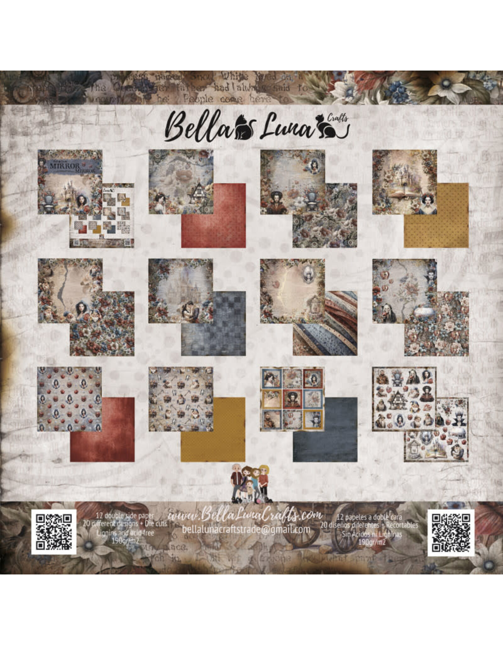 BELLA LUNA BELLA LUNA MIRROR MIRROR 12x12 COLLECTION PACK