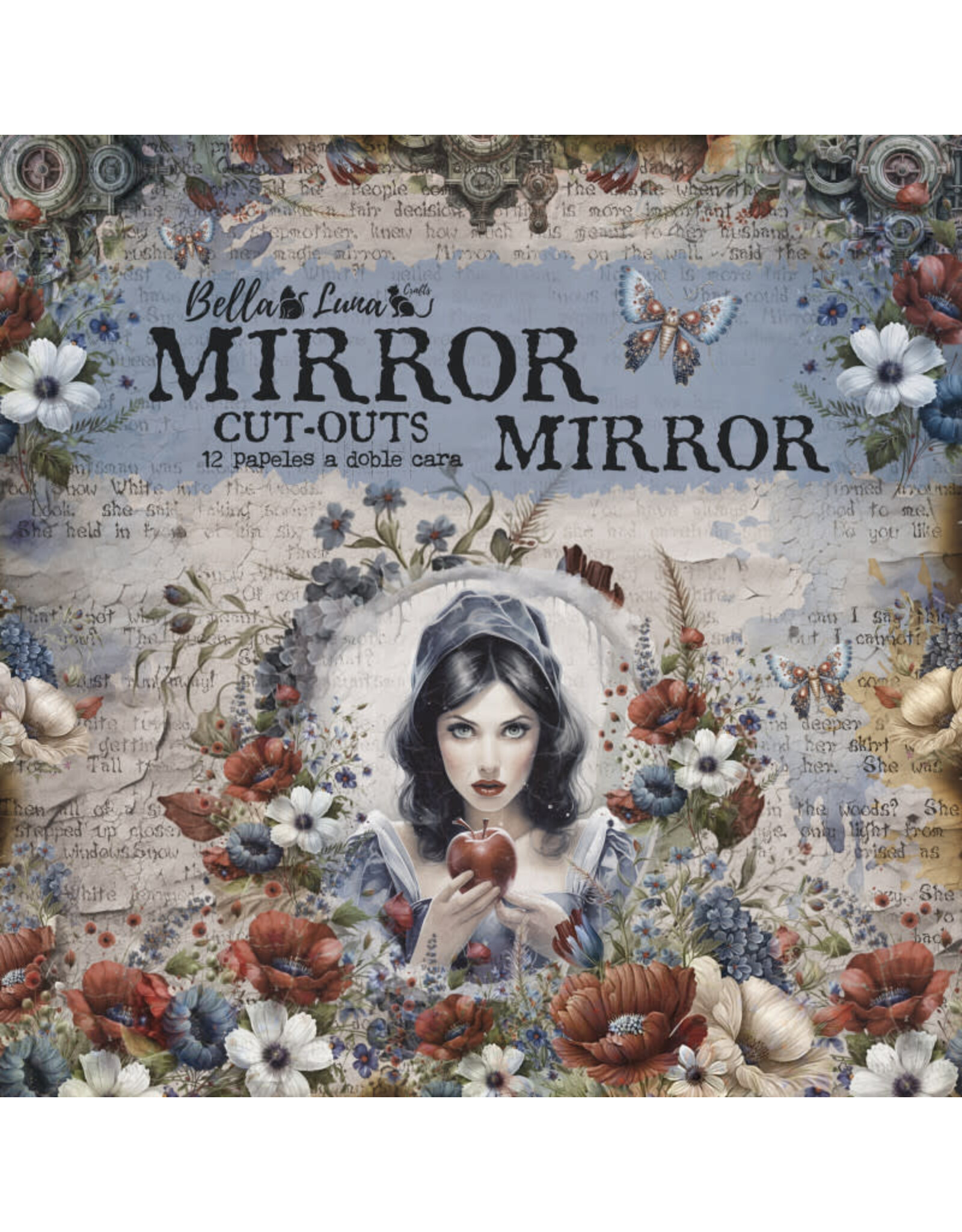 BELLA LUNA BELLA LUNA MIRROR MIRROR DIE CUTS 8x8 COLLECTION PACK