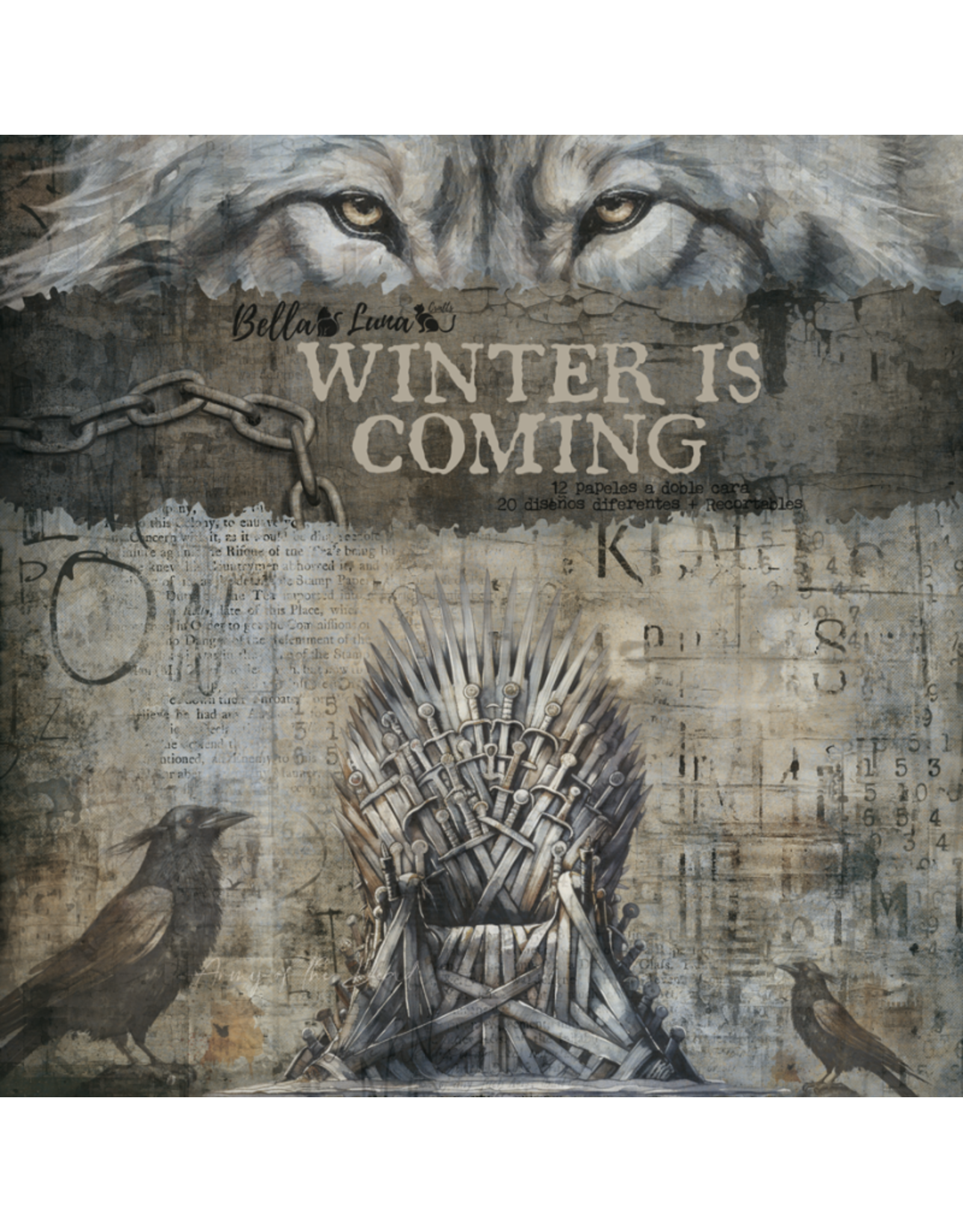 BELLA LUNA BELLA LUNA WINTER IS COMING 12x12 COLLECTION PACK