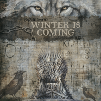 BELLA LUNA BELLA LUNA WINTER IS COMING 12x12 COLLECTION PACK