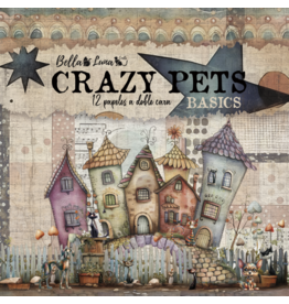 BELLA LUNA BELLA LUNA CRAZY PETS BASICS 8x8 COLLECTION PACK