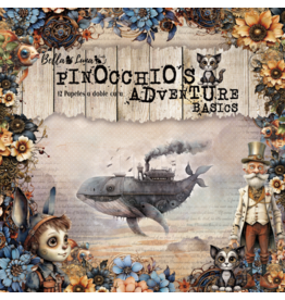BELLA LUNA BELLA LUNA PINOCCHIO'S ADVENTURE BASICS 8x8 COLLECTION PACK