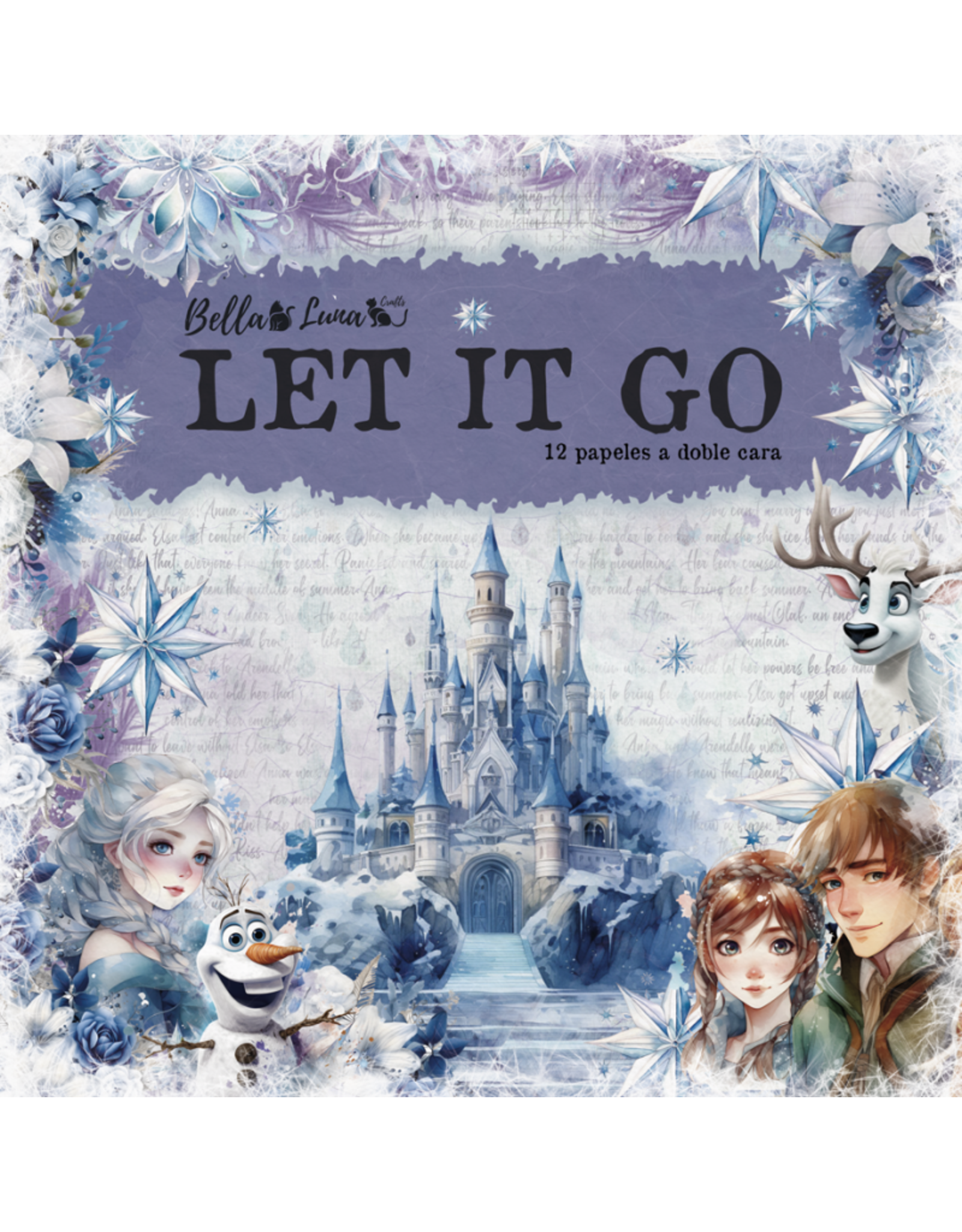 BELLA LUNA BELLA LUNA LET IT GO 8x8 COLLECTION PACK