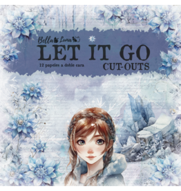 BELLA LUNA BELLA LUNA LET IT GO CUT OUTS 8x8 COLLECTION PACK