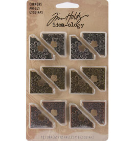 ADVANTUS TIM HOLTZ IDEA-OLOGY CORNERS METAL EMBELLISHMENTS