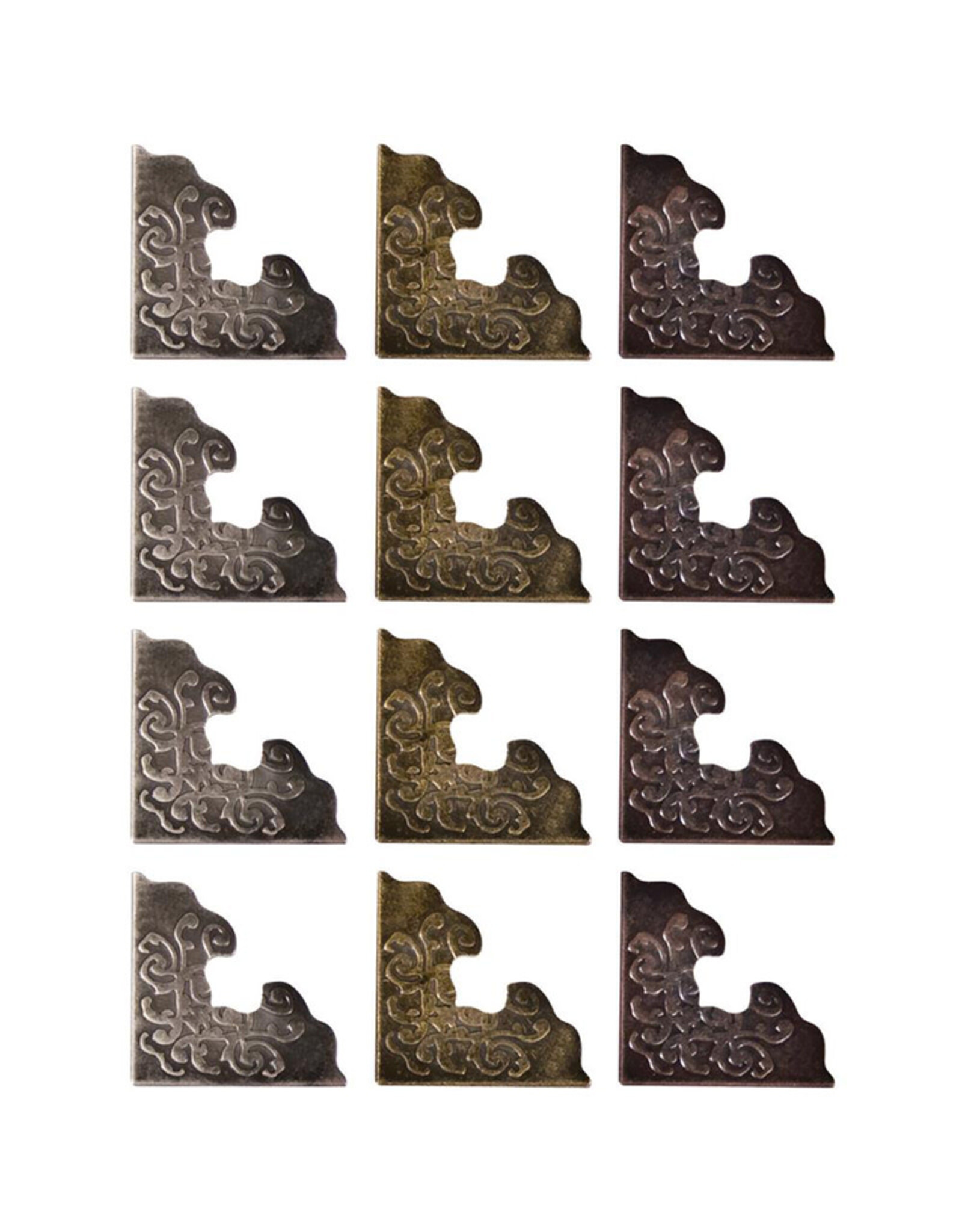 ADVANTUS TIM HOLTZ IDEA-OLOGY CORNERS METAL EMBELLISHMENTS