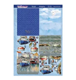 HUNKYDORY CRAFTS LTD. HUNKYDORY POP-UP STEPPER CARDS - HAPPY HARBOURSIDE