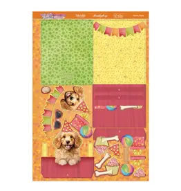 HUNKYDORY CRAFTS LTD. HUNKYDORY POP-UP STEPPER CARDS - PAWTRY TIME!