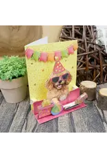 HUNKYDORY CRAFTS LTD. HUNKYDORY POP-UP STEPPER CARDS - PAWTRY TIME!