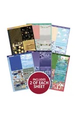 HUNKYDORY CRAFTS LTD. HUNKYDORY POP-UP STEPPER CARDS - MOMENTS & MEMORIES SET 2