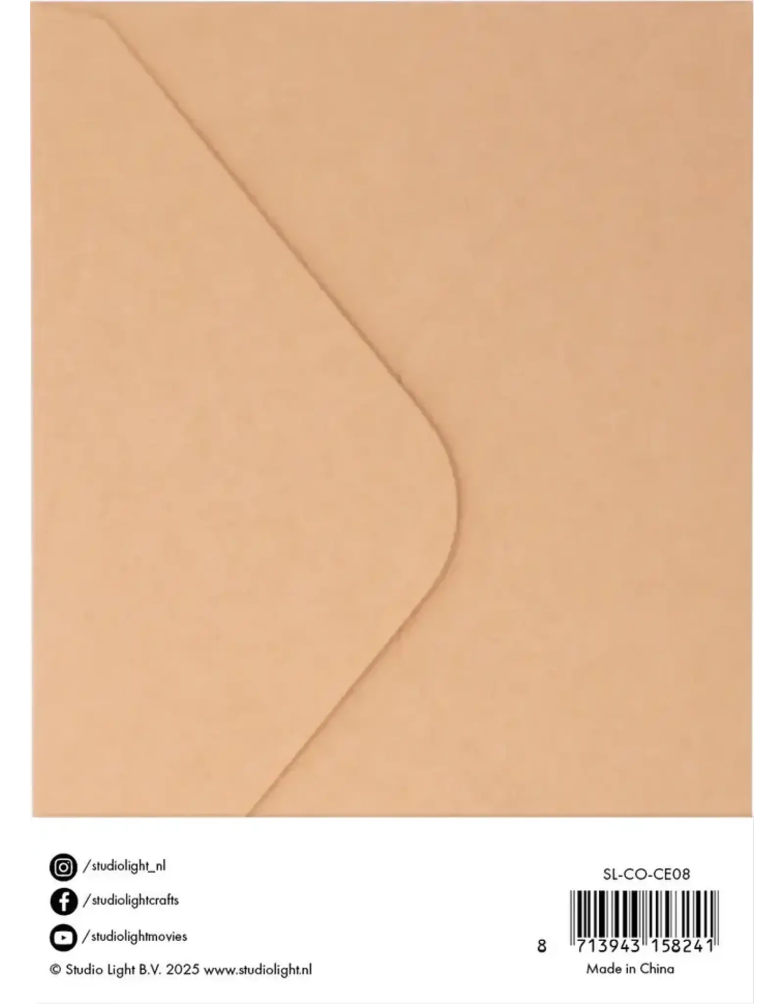 STUDIOLIGHT STUDIOLIGHT ESSENTIALS COLLECTION KRAFT CARDS & ENVELOPES 5x7