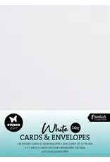 STUDIOLIGHT STUDIOLIGHT ESSENTIALS COLLECTION WHITE CARDS & ENVELOPES 5x7