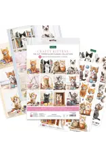 KATY SUE KATY SUE CRAFTY KITTENS DIE CUT DECOUPAGE COLLECTION
