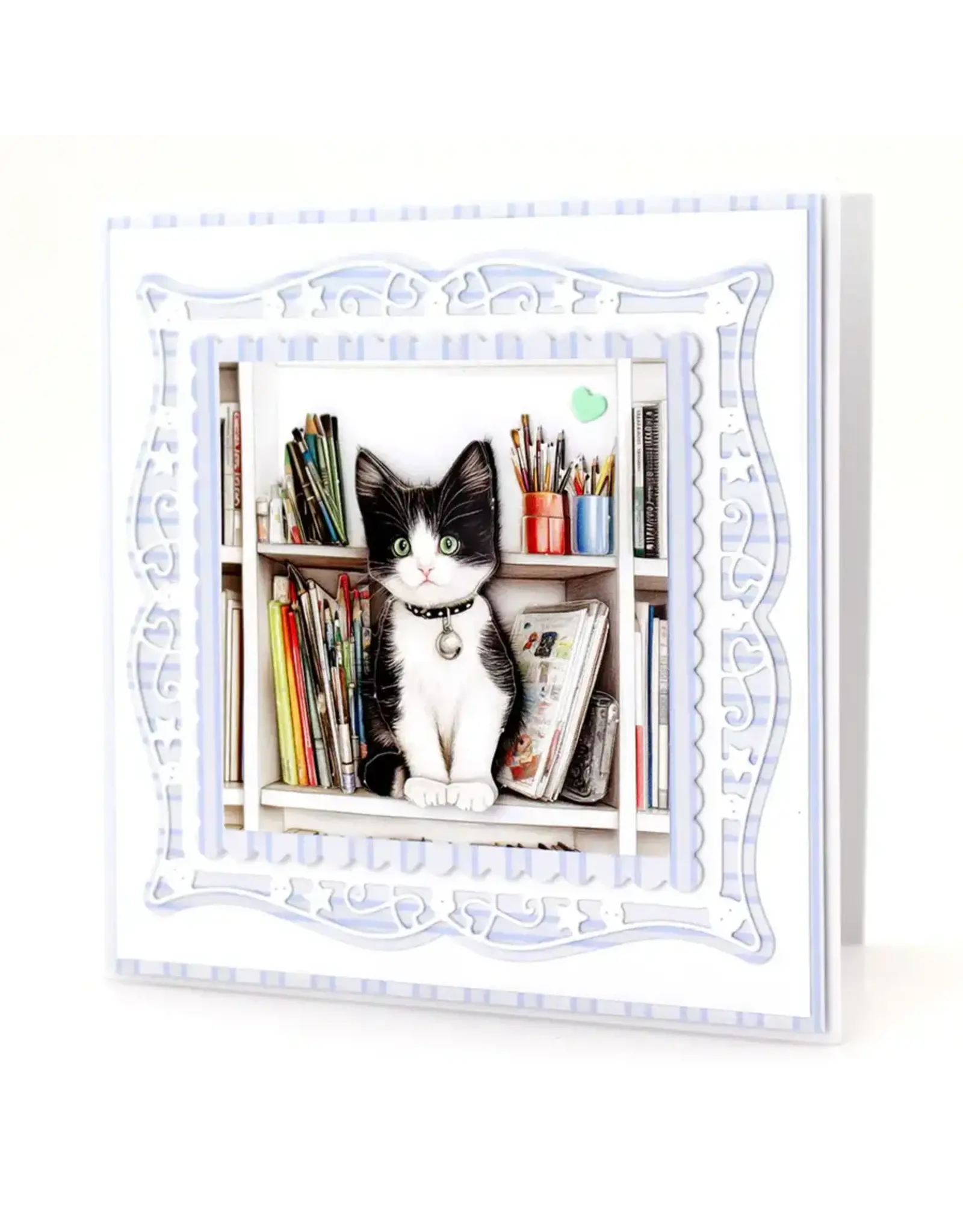 KATY SUE KATY SUE CRAFTY KITTENS DIE CUT DECOUPAGE COLLECTION