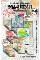 AALL & CREATE AALL & CREATE AUTOUR DE MWA & CO #32 HOTCHPOTCH A5 DOUBLE-SIDED DESIGN PAPERS 10/PK