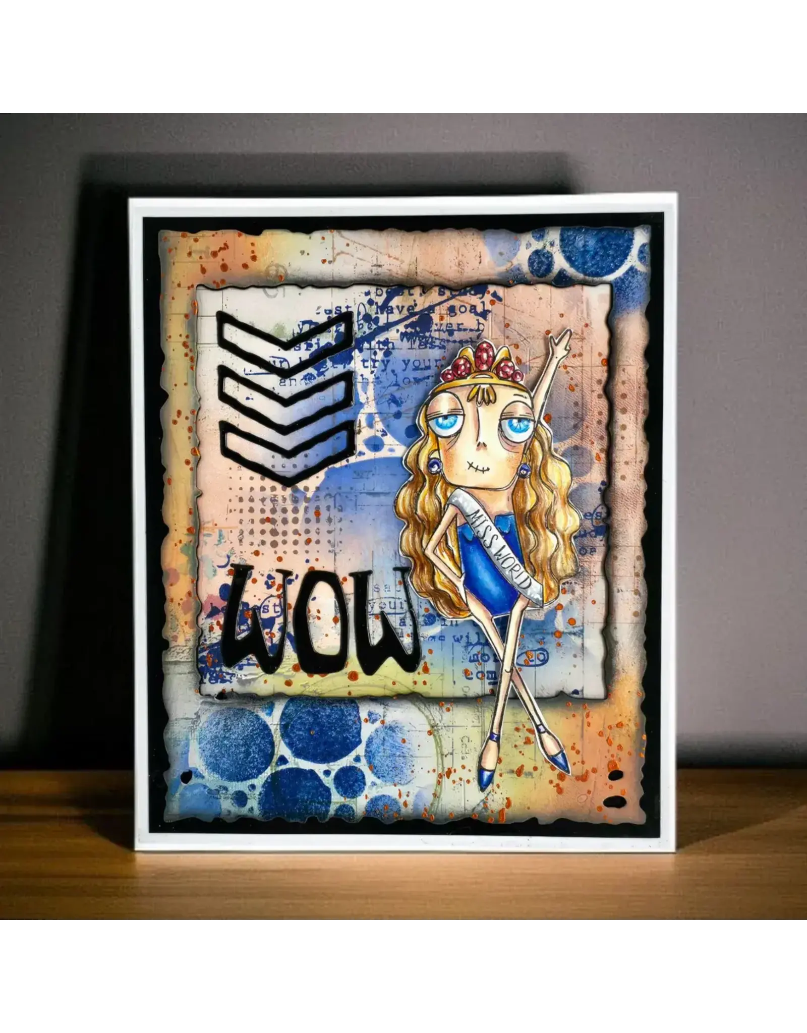 AALL & CREATE AALL & CREATE AUTOUR DE MWA & CO #29 SKETCH STREAMS A5 DOUBLE-SIDED DESIGN PAPERS 10/PK