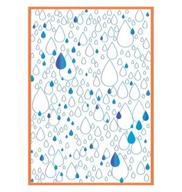 SIZZIX SIZZIX STACEY PARK DRIP, DRIP, DROP CLEAR STAMP AND STENCIL SET