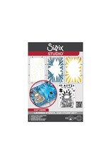 SIZZIX SIZZIX CAT KERR AD ASTRA CLEAR STAMP AND STENCIL SET