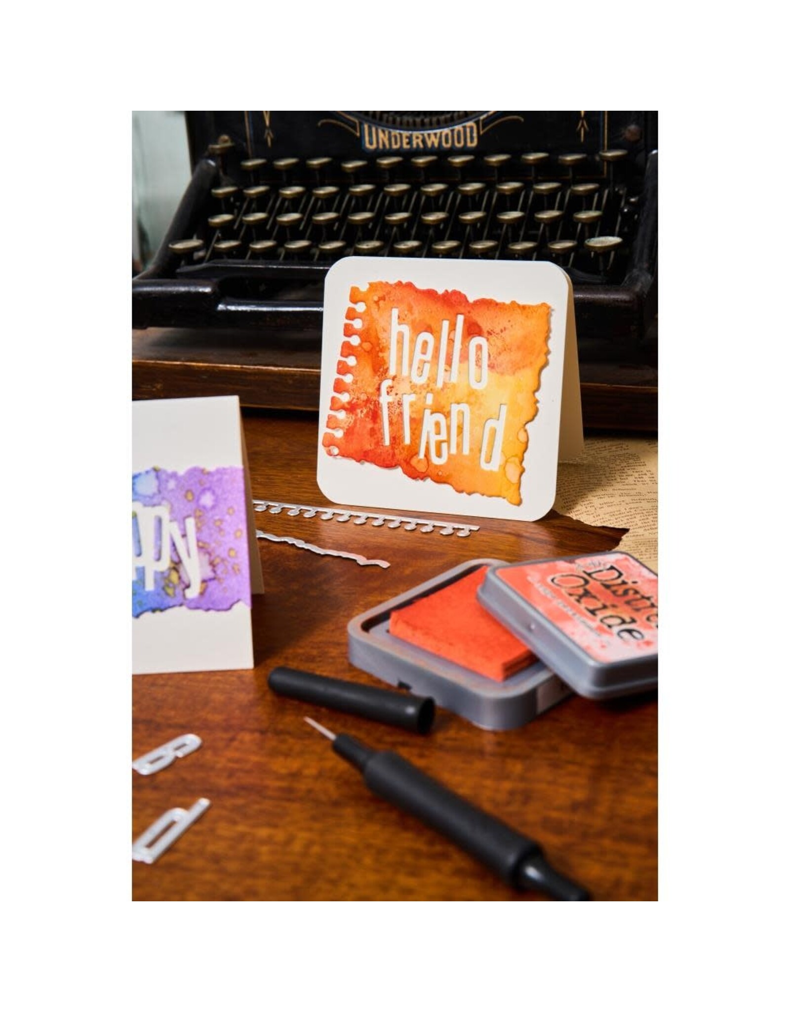 SIZZIX SIZZIX TIM HOLTZ THINLITS VAULT EDGES DIE SET