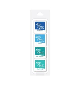 HERO ARTS HERO ARTS HERO HUES SEA PALETTE REACTIVE CUBES 4/PK