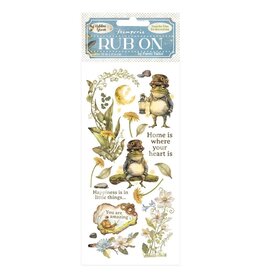 STAMPERIA STAMPERIA HIDDEN GROVE MR FROG RUB-ON