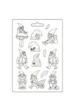 STAMPERIA STAMPERIA HIDDEN GROVE A5 SOFT MAXI MOULD