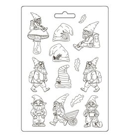 STAMPERIA STAMPERIA HIDDEN GROVE A5 SOFT MAXI MOULD